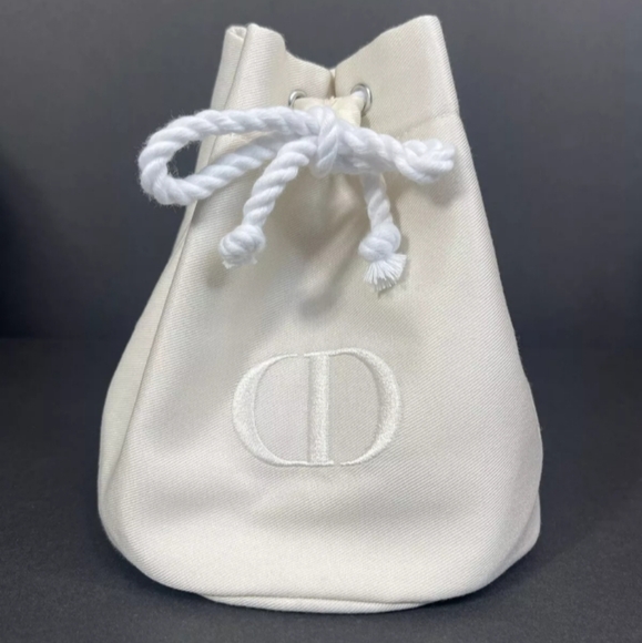 Dior - CD Drawstring Bucket Pouch/Bag - Picture 1 of 4